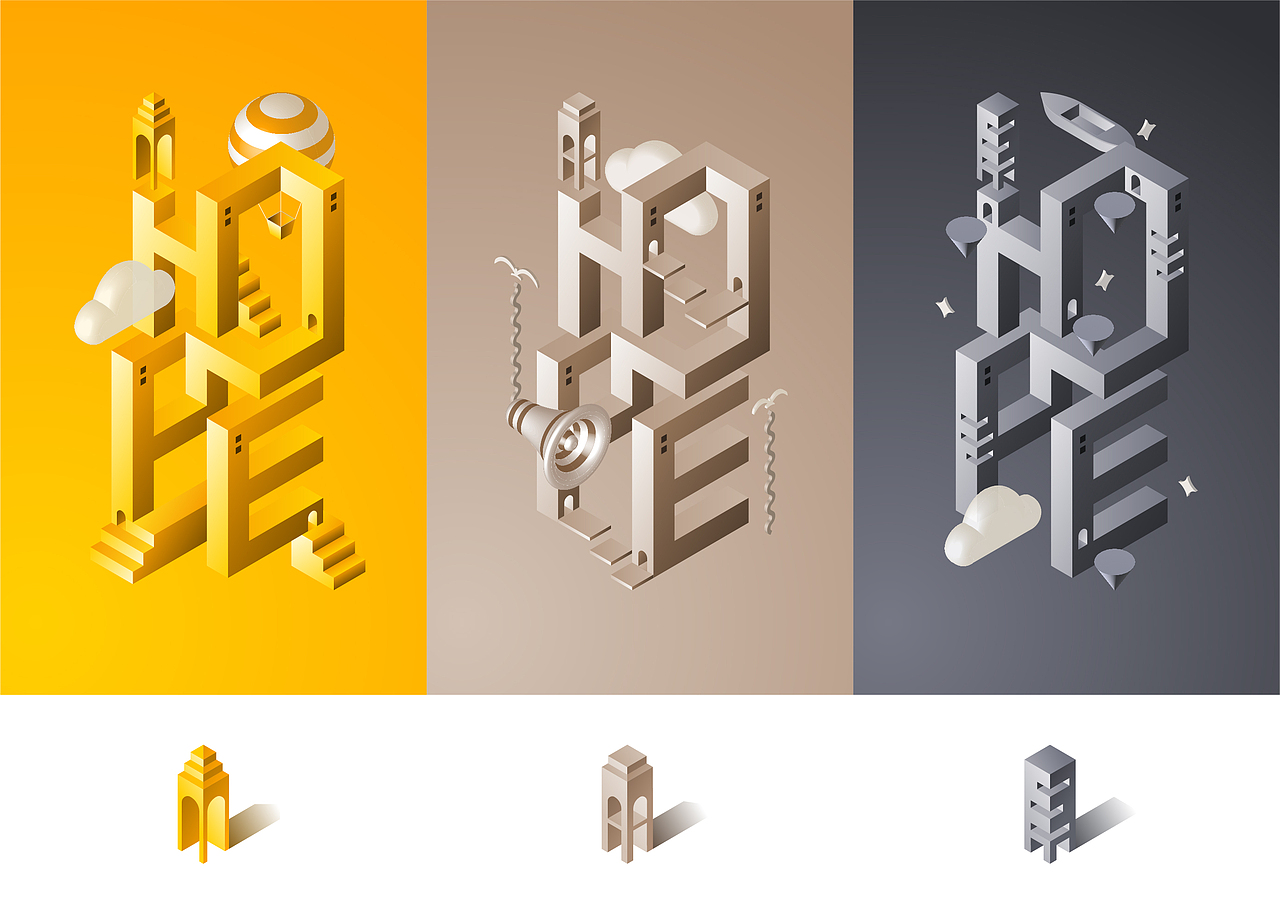 △ 辅助图形的不同元素符号用于产品分类