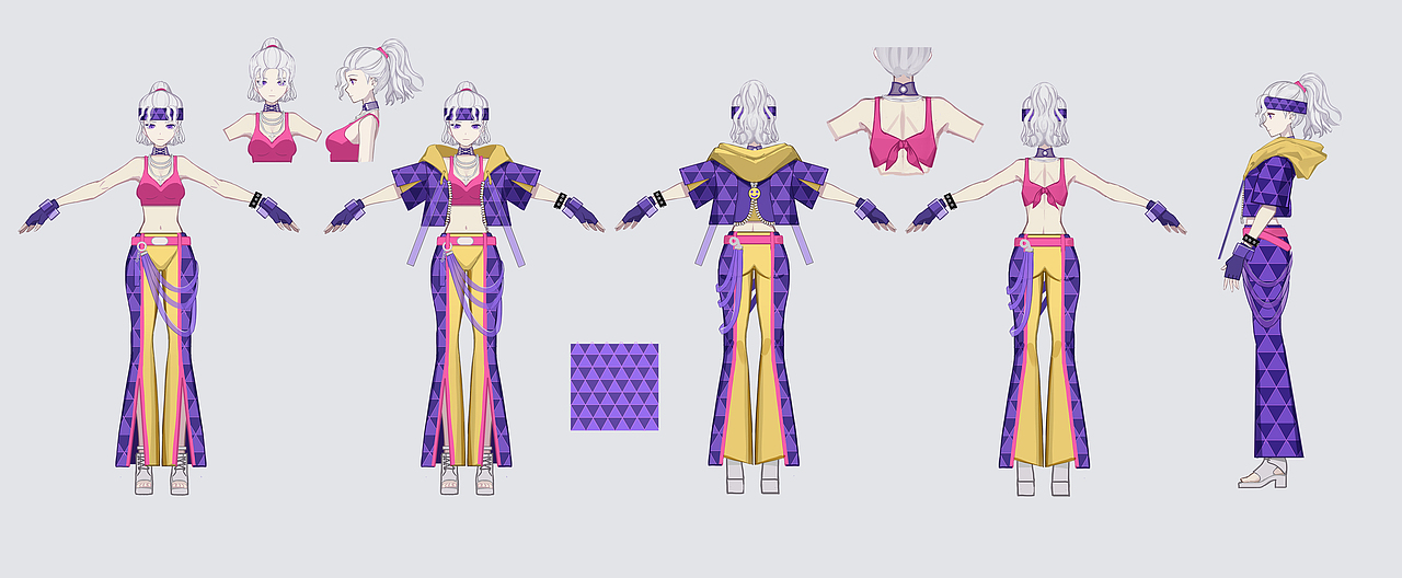 角色立绘合集（图ZMjk2ODIyMzQ0） - 游戏原画 - 站酷设计师七分糖tang原创素材 - 站酷ZCOOL