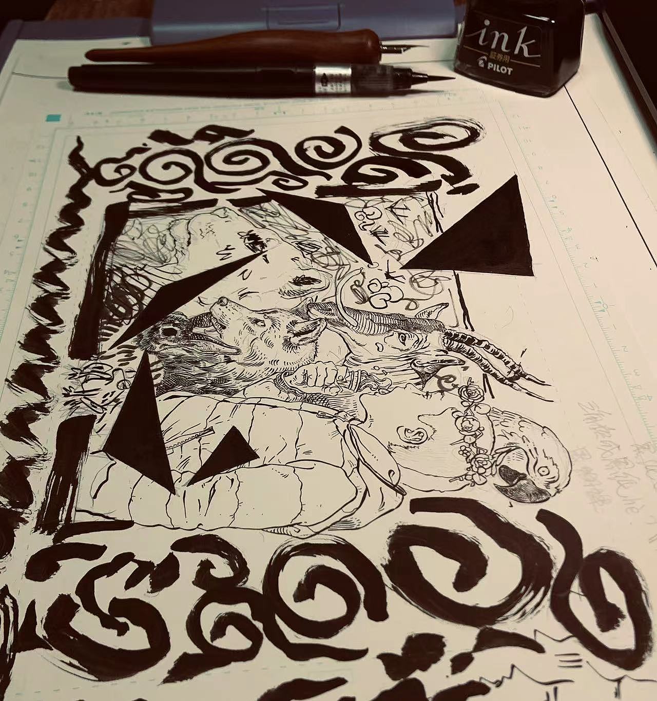 我的一些画（图ZMjk4NzUzNTcy） - 创作习作 - 站酷设计师李安朔原创素材 - 站酷ZCOOL