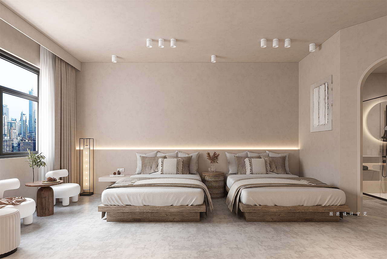 侘寂风的民宿设计,安静质朴的高级之美!