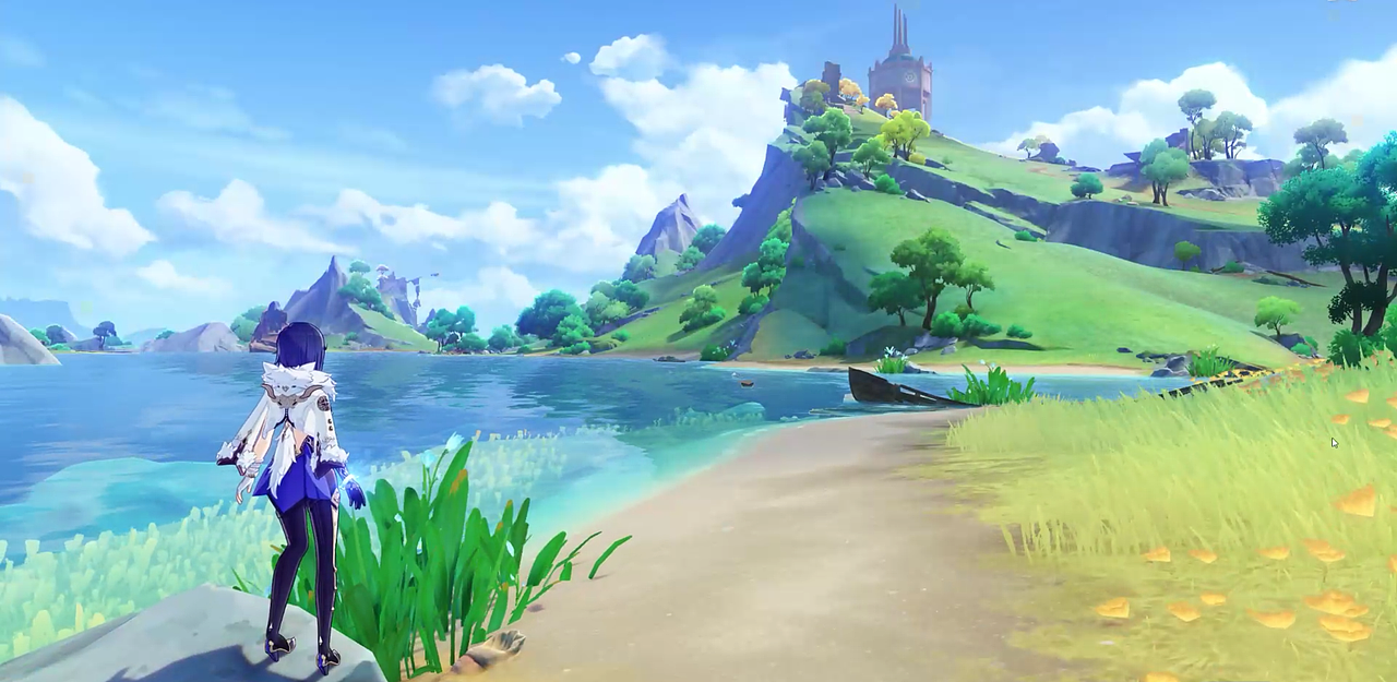 原神 -【枫丹】- 莫尔泰区海岸 - 关卡美术（图ZMzU1MjU4ODAw） - 场景 - 站酷设计师i南风原创素材 - 站酷ZCOOL