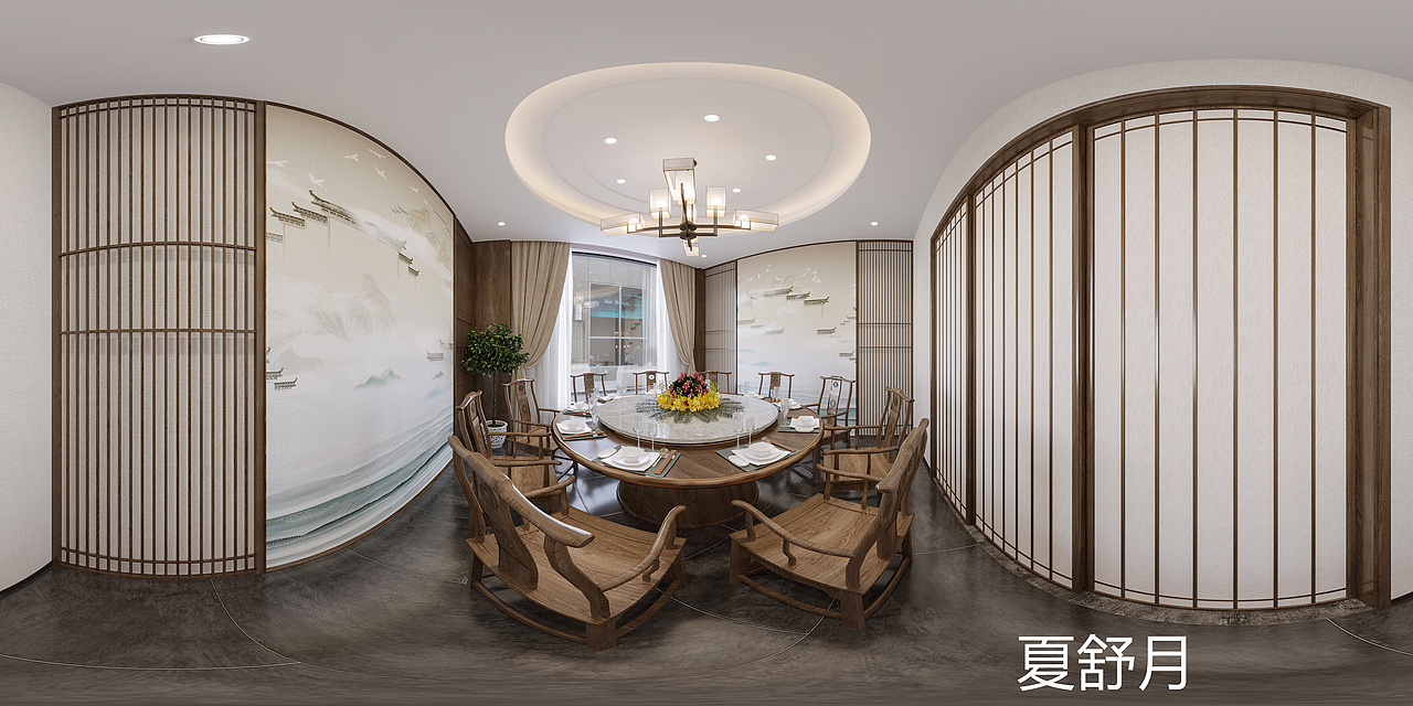 餐厅（图ZMzU3ODA0Mzk2） - 酒店餐饮设计 - 站酷设计师夏舒月原创素材 - 站酷ZCOOL