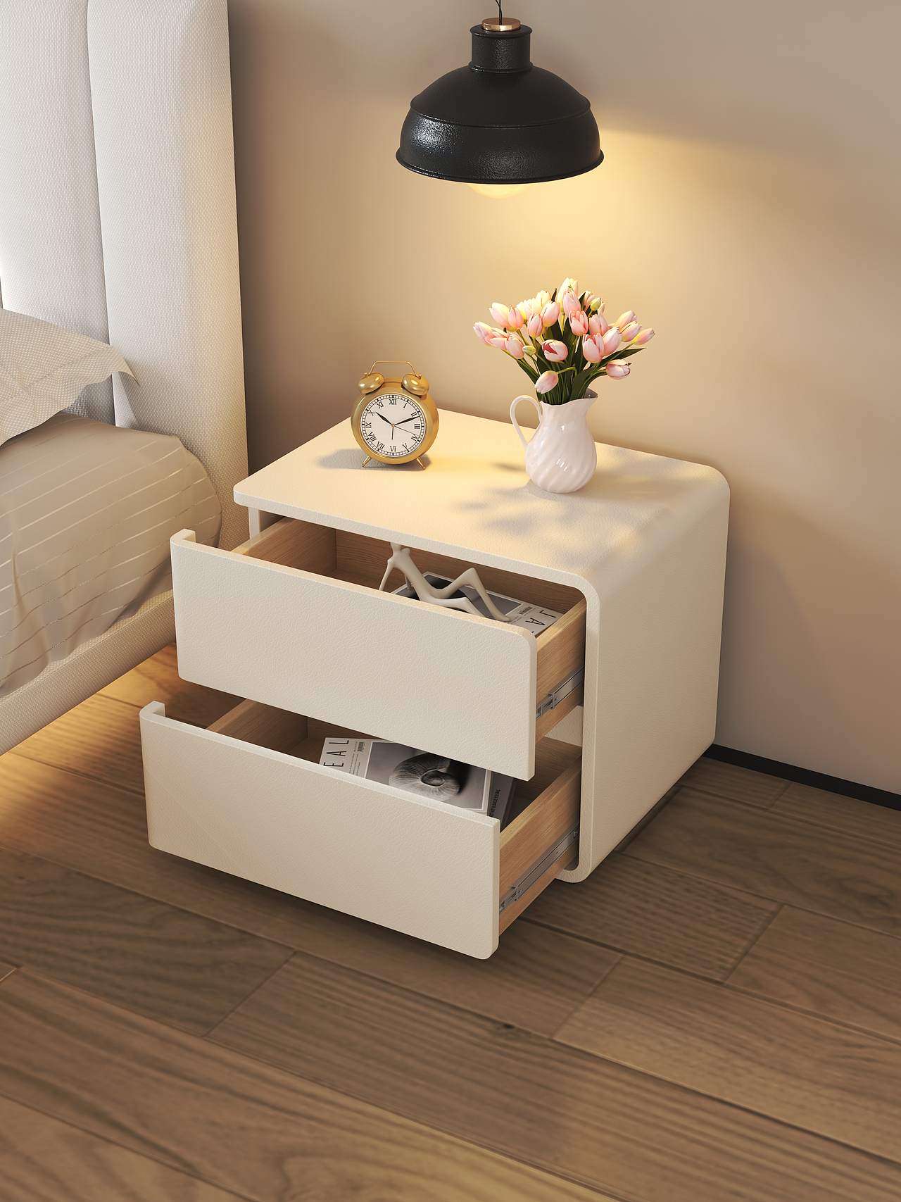 3D建模渲染｜产品拍摄｜三维动画视频｜床头柜（图ZMzY3MzY3OTQw） - 产品 - 站酷设计师创酷视觉原创素材 - 站酷ZCOOL