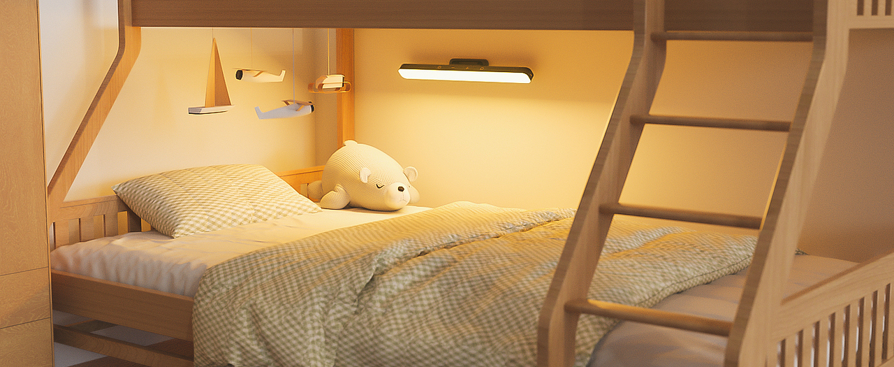 亚马逊宿舍灯 床头灯 书灯主图A+