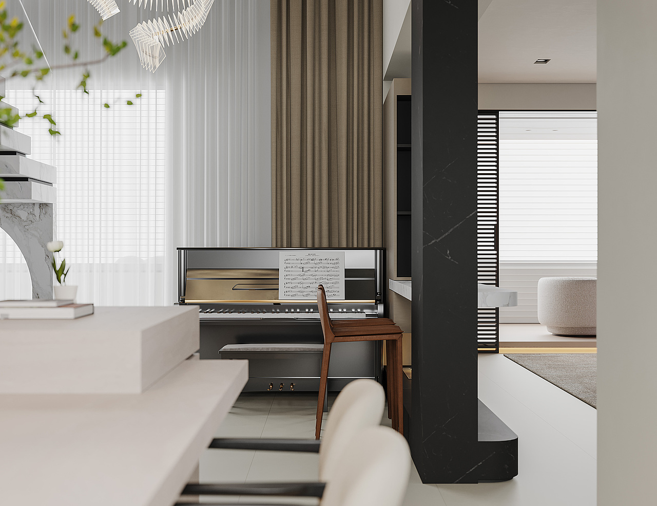 光影与空间的艺术交织