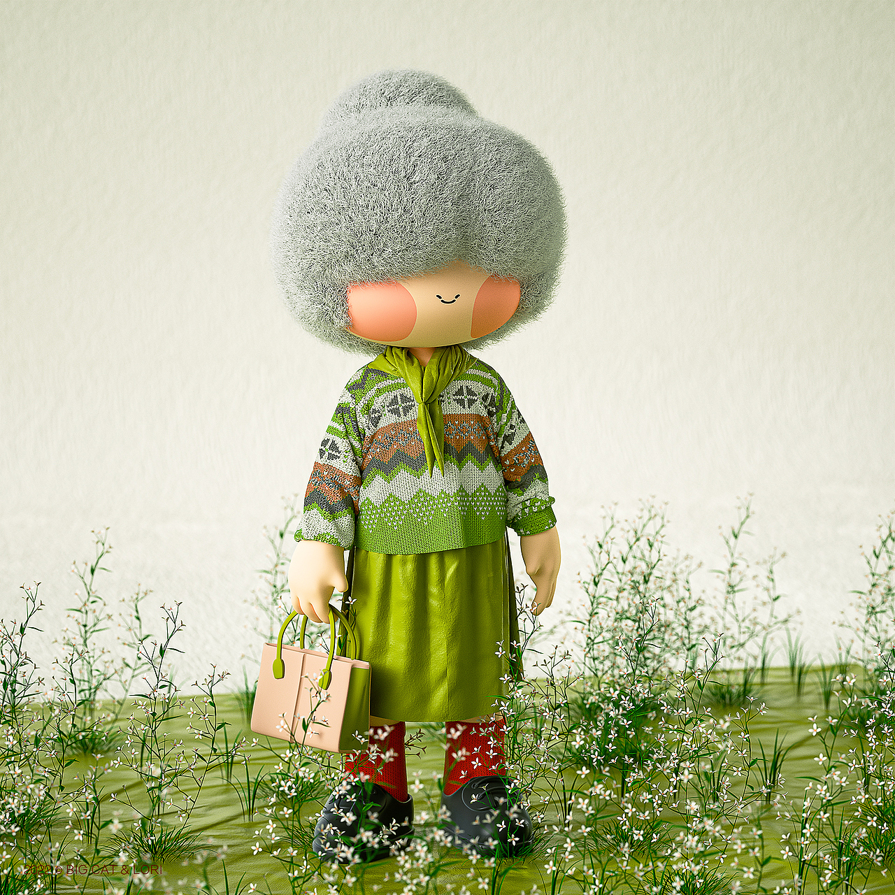 BIG CAT&LORI Characters 3.0-大猫女孩系列