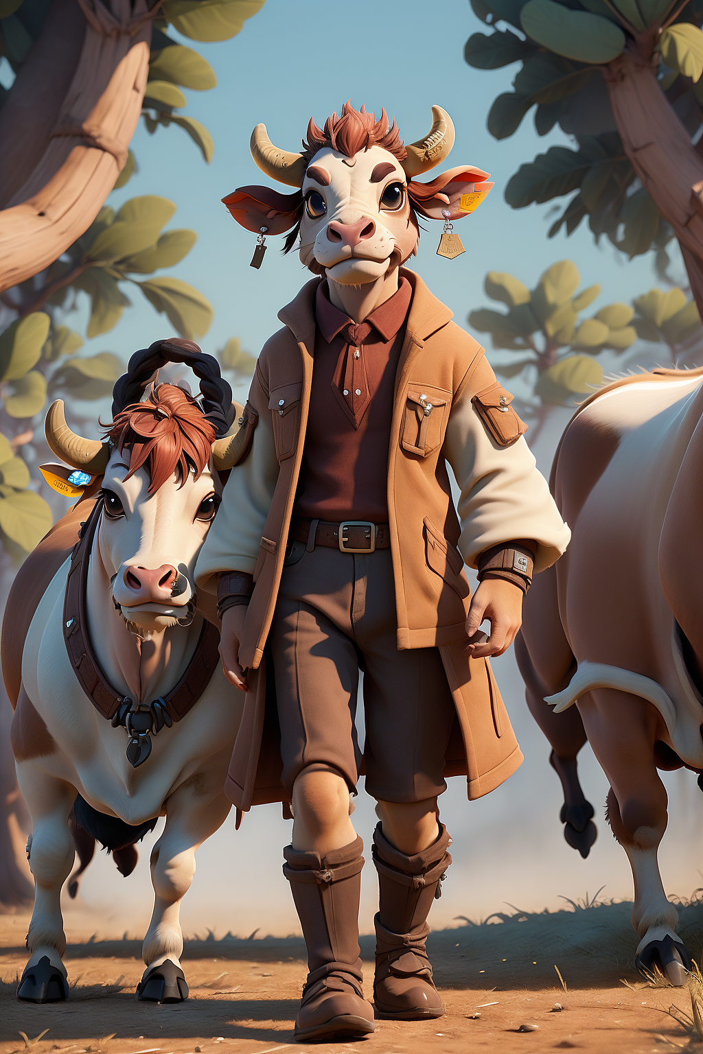 AI工作流试验:角色+场景=美宣