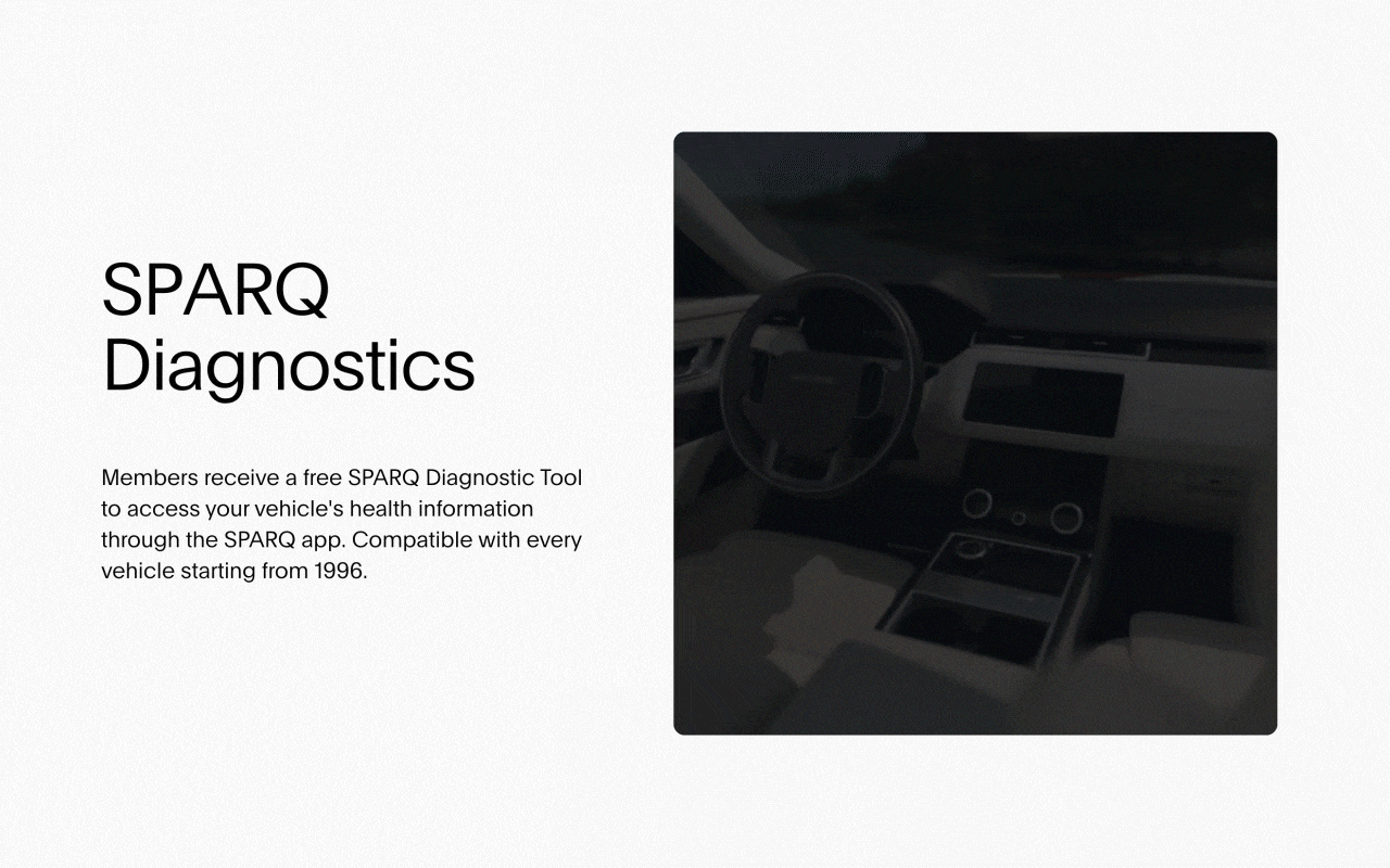 SPARQ 汽车诊断仪|The Future Car Servicing