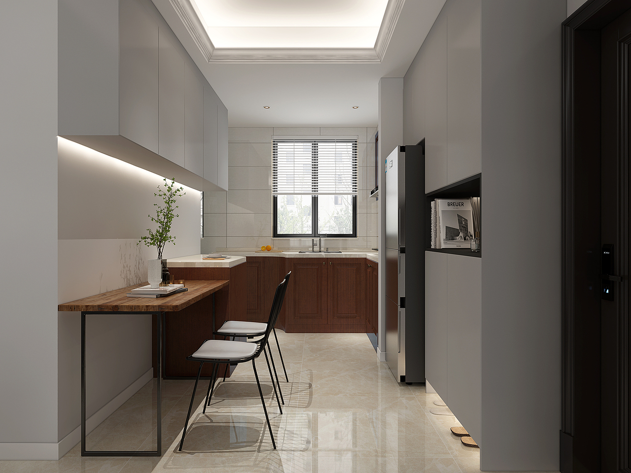 深圳如愿空间设计:盛世花园90㎡,现代简约风设计