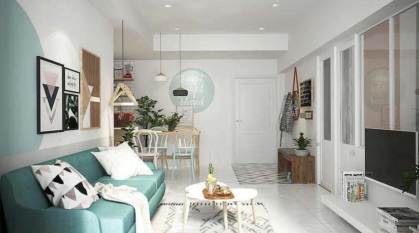 简约却不单调的欧式家装