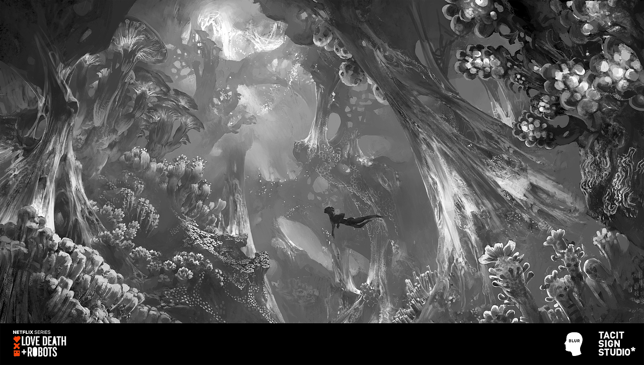 爱死机3《虫群》环境概念设计