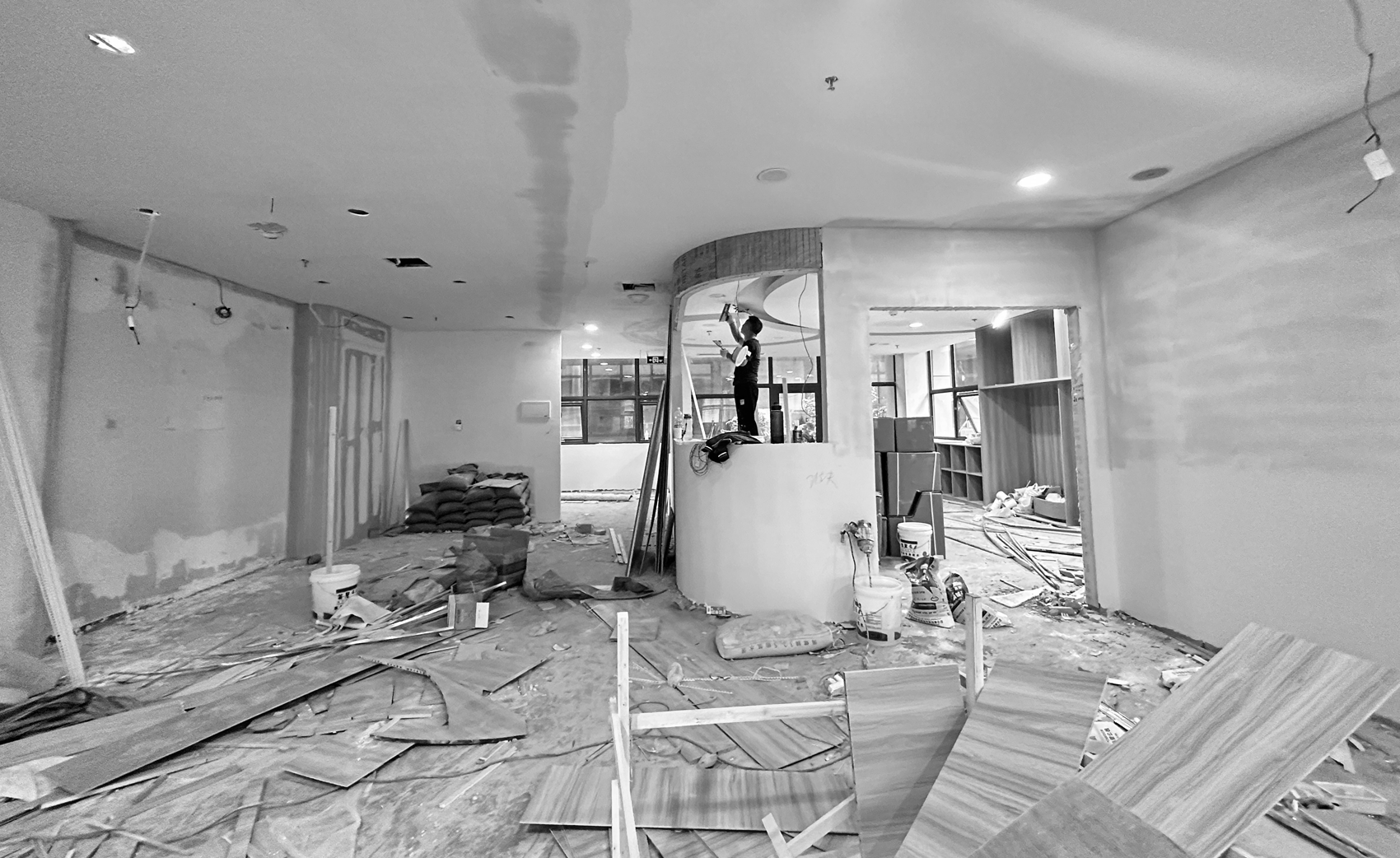 ▾恒茂园店前台入口