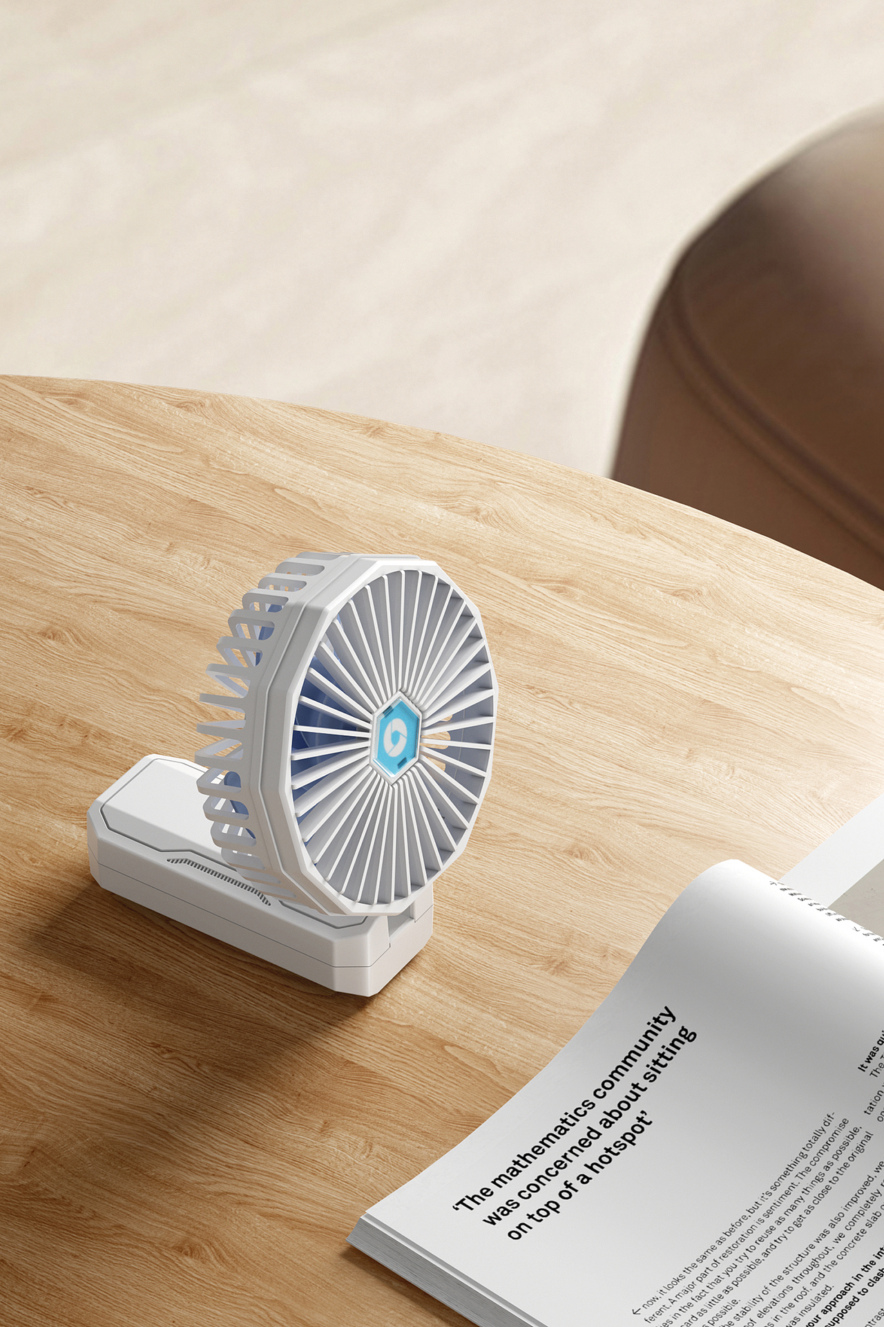 5月-赛博朋克折叠风扇