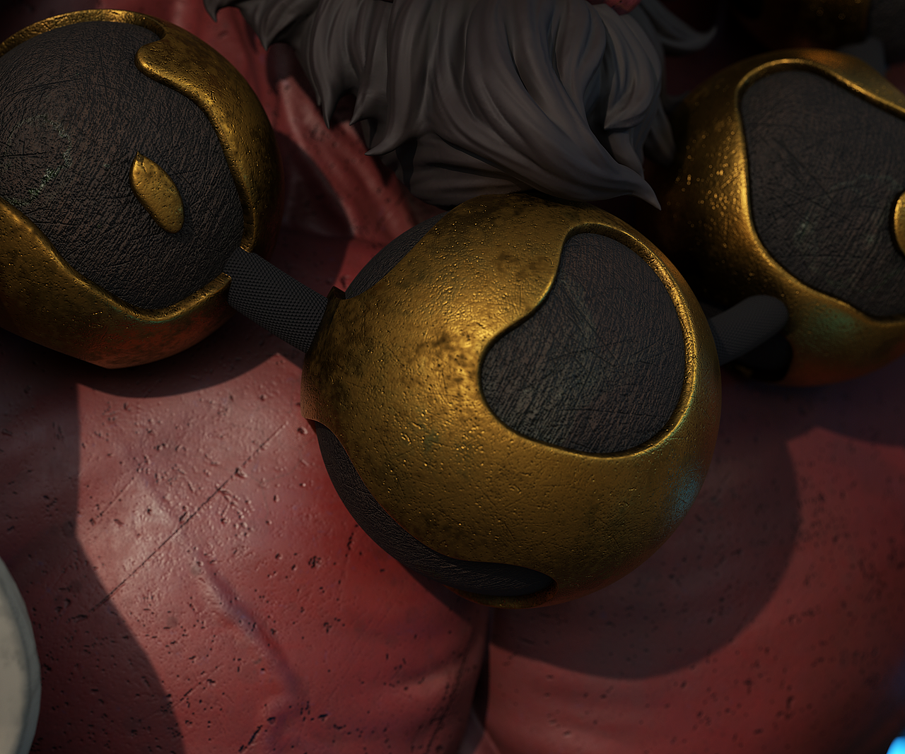 雕像设计 | 《Raijin》（图ZMzU3NTgxNjMy） - 人物/生物 - 站酷设计师一只肥猪原创素材 - 站酷ZCOOL