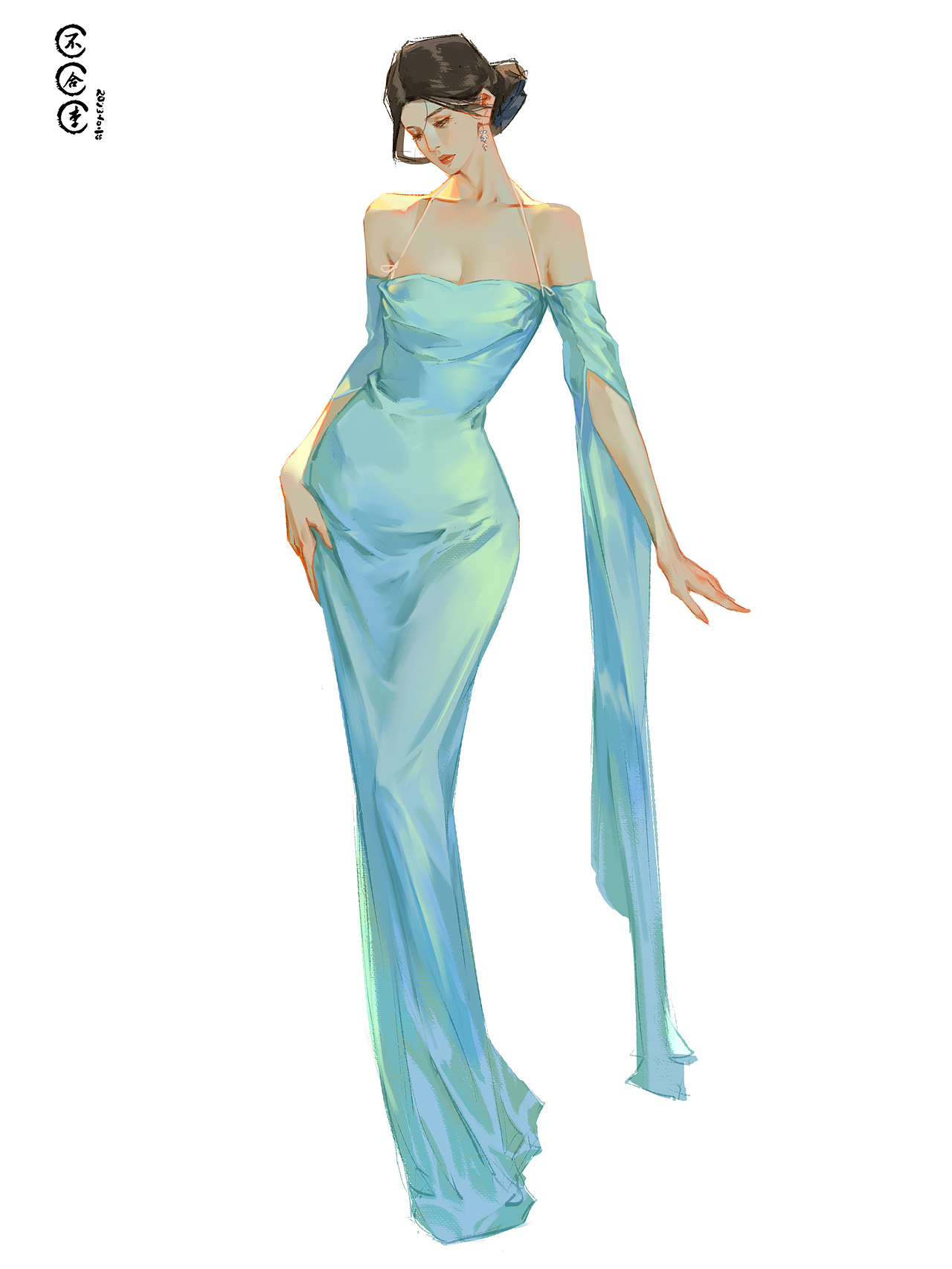 去年这边没发过的一部分小创作和练习图（图ZMzYyMjcwMTky） - 商业插画 - 站酷设计师不合李原创素材 - 站酷ZCOOL