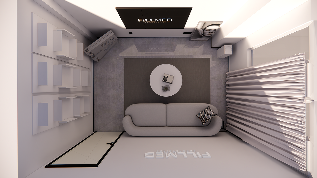 醫(yī)療美容機構(gòu)裝修效果（圖ZMzAyMTMxMjg4） - 商業(yè)空間設(shè)計 - 站酷設(shè)計師饒饒呀原創(chuàng)素材 - 站酷ZCOOL