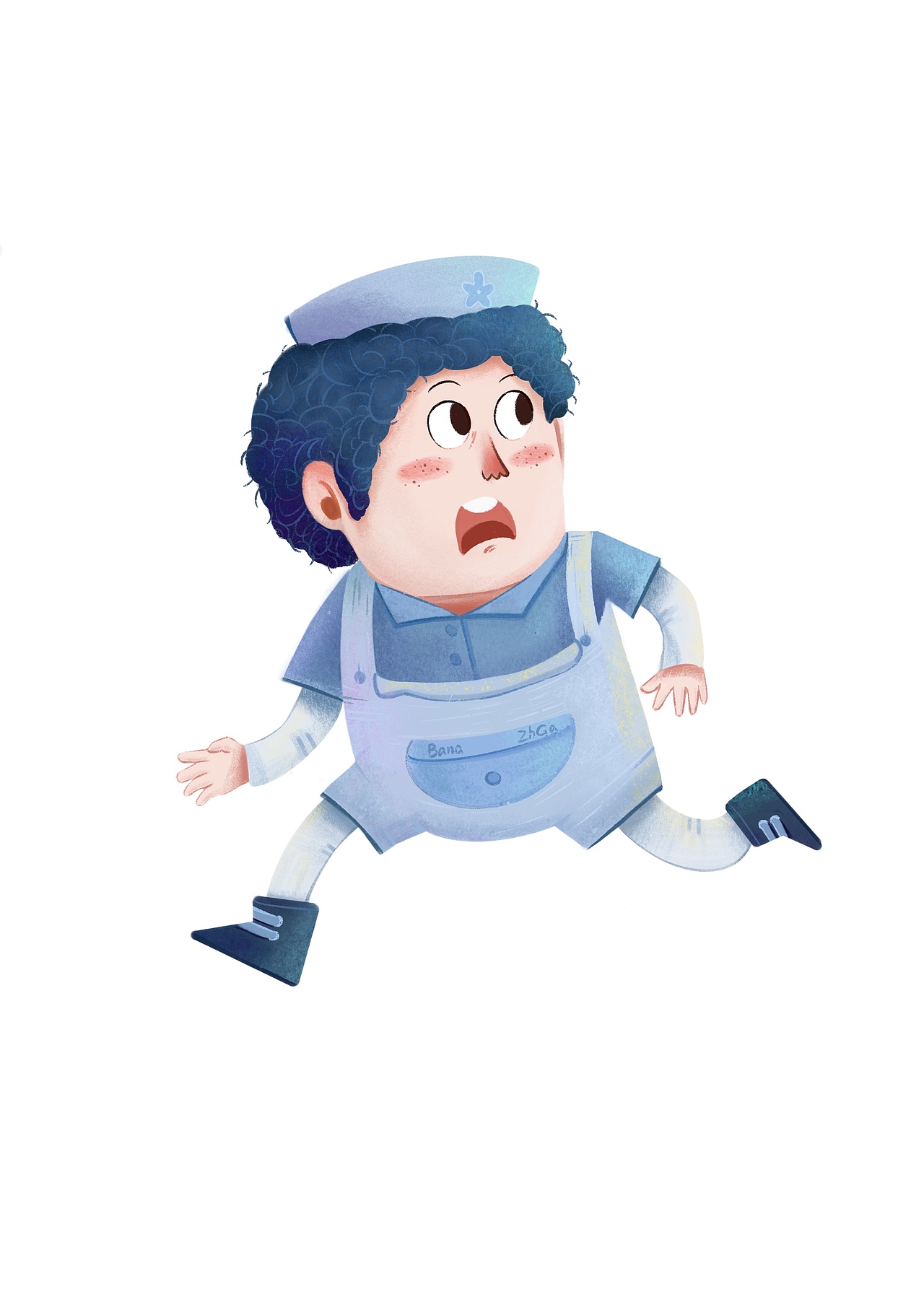 2022 上半年插画练习总结 -人物场景原创练习（图ZMzA3MzIyMDY4） - 儿童插画 - 站酷设计师朱小骞art原创素材 - 站酷ZCOOL