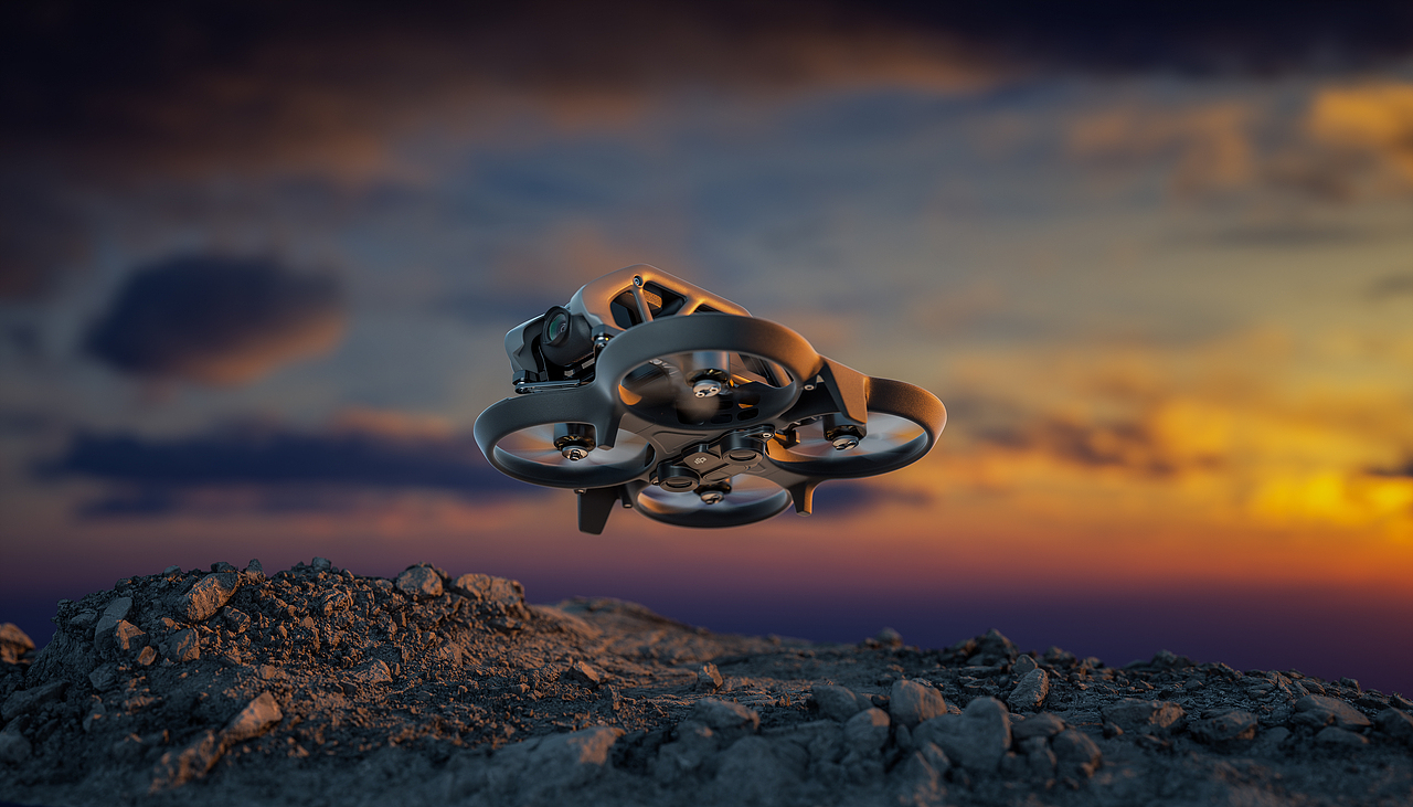 DJI avata render practical（图ZMzIxNDA0NjI4） - 产品 - 站酷设计师鞋富贵原创素材 - 站酷ZCOOL