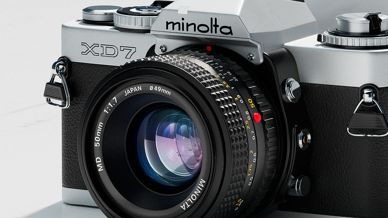 【相机渲染】素白风格