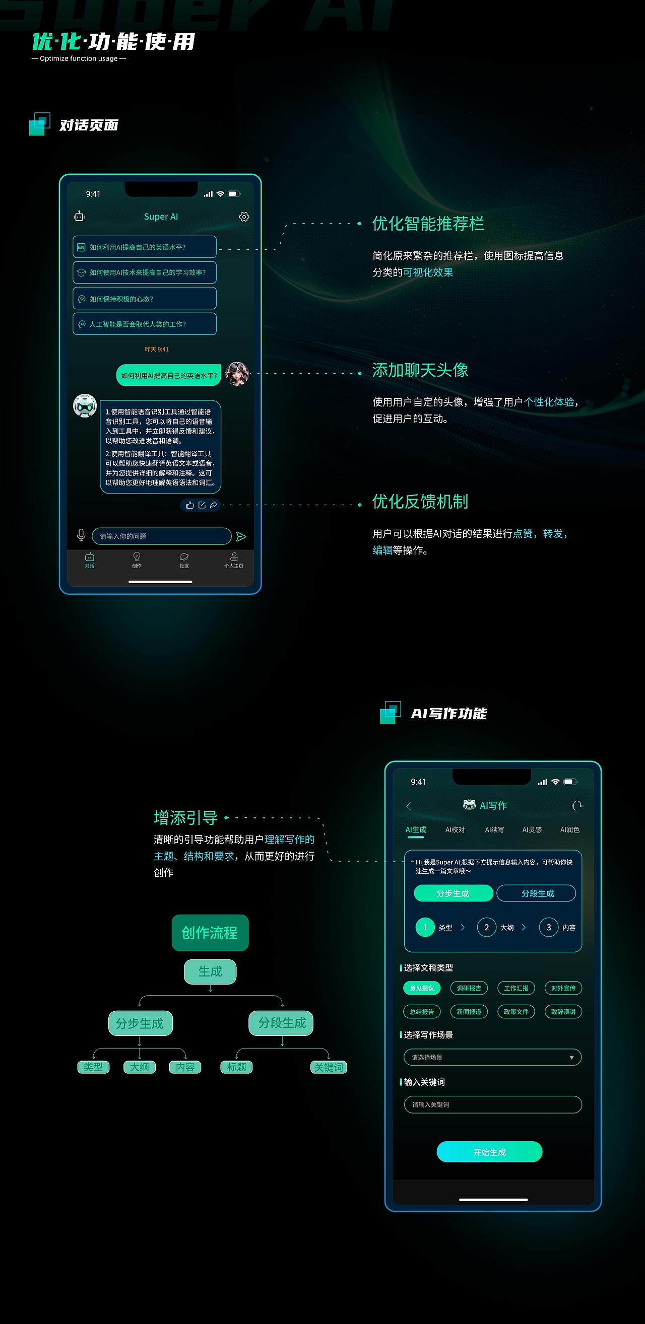 Super AI APP改版设计