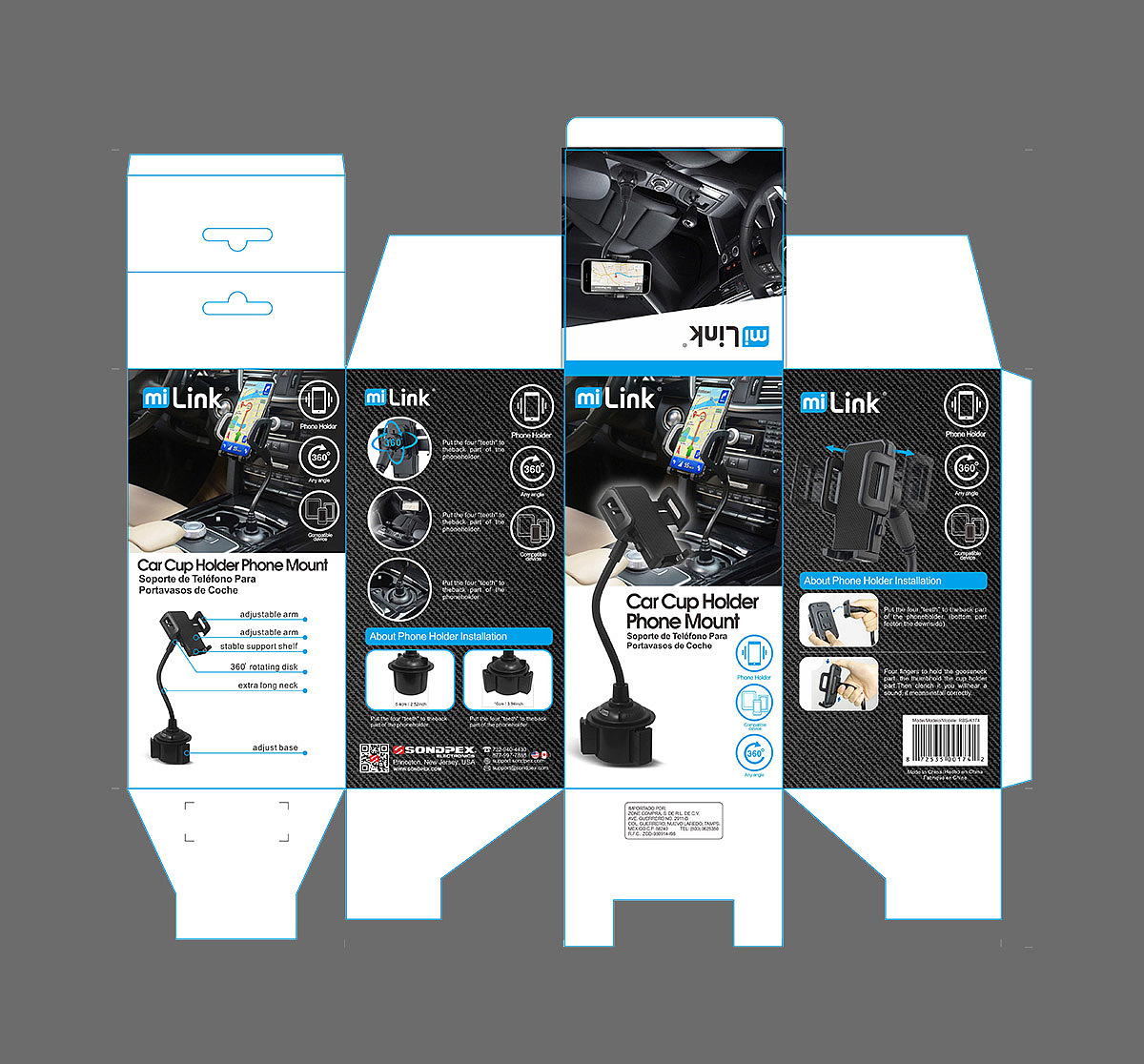 手机车载支架（图ZMzAxMDkwMjU2） - 包装 - 站酷设计师罗强深圳原创素材 - 站酷ZCOOL