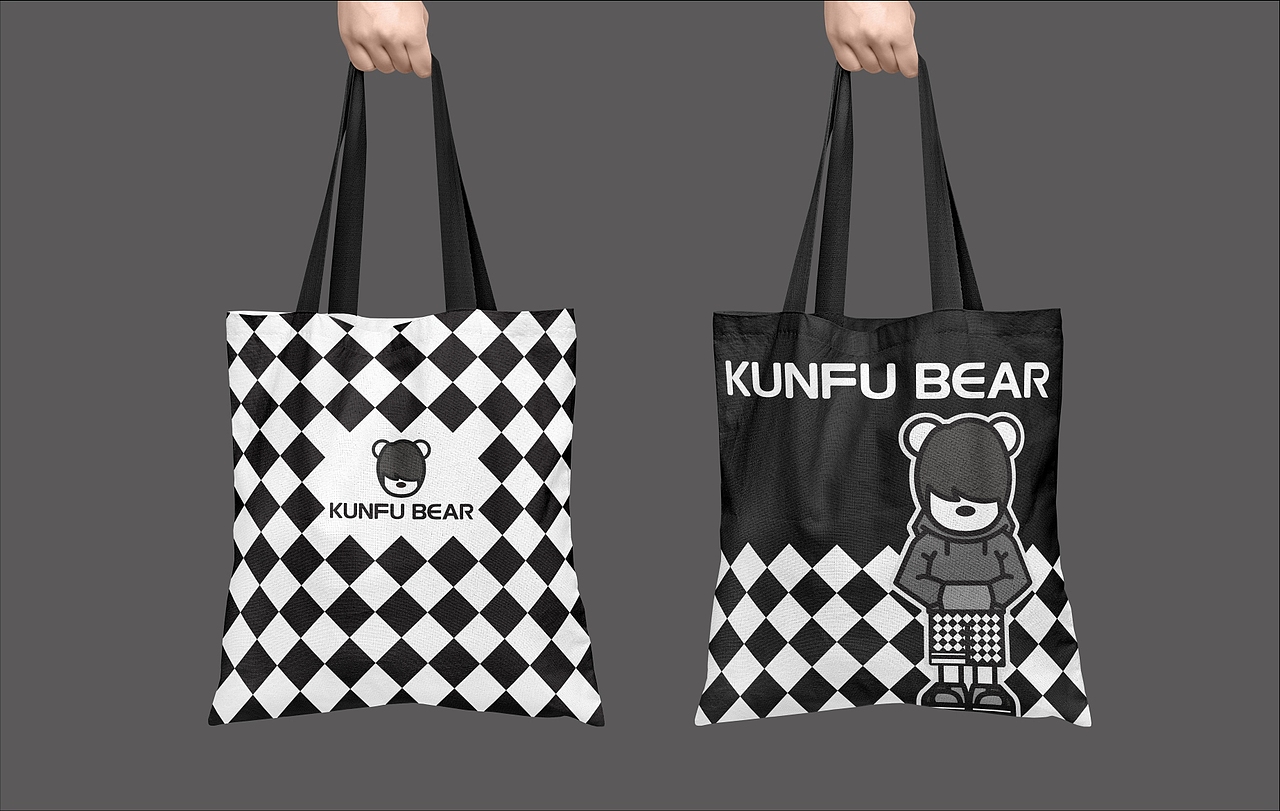 功福熊 KUNFU BEAR 动漫IP:潮酷源于孤独