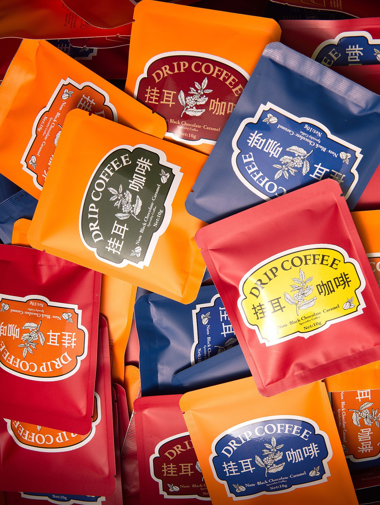 新年掛耳咖啡包裝設(shè)計(jì)（圖ZMzI3MzczMjA4） - 包裝 - 站酷設(shè)計(jì)師SEAN_VISION原創(chuàng)素材 - 站酷ZCOOL