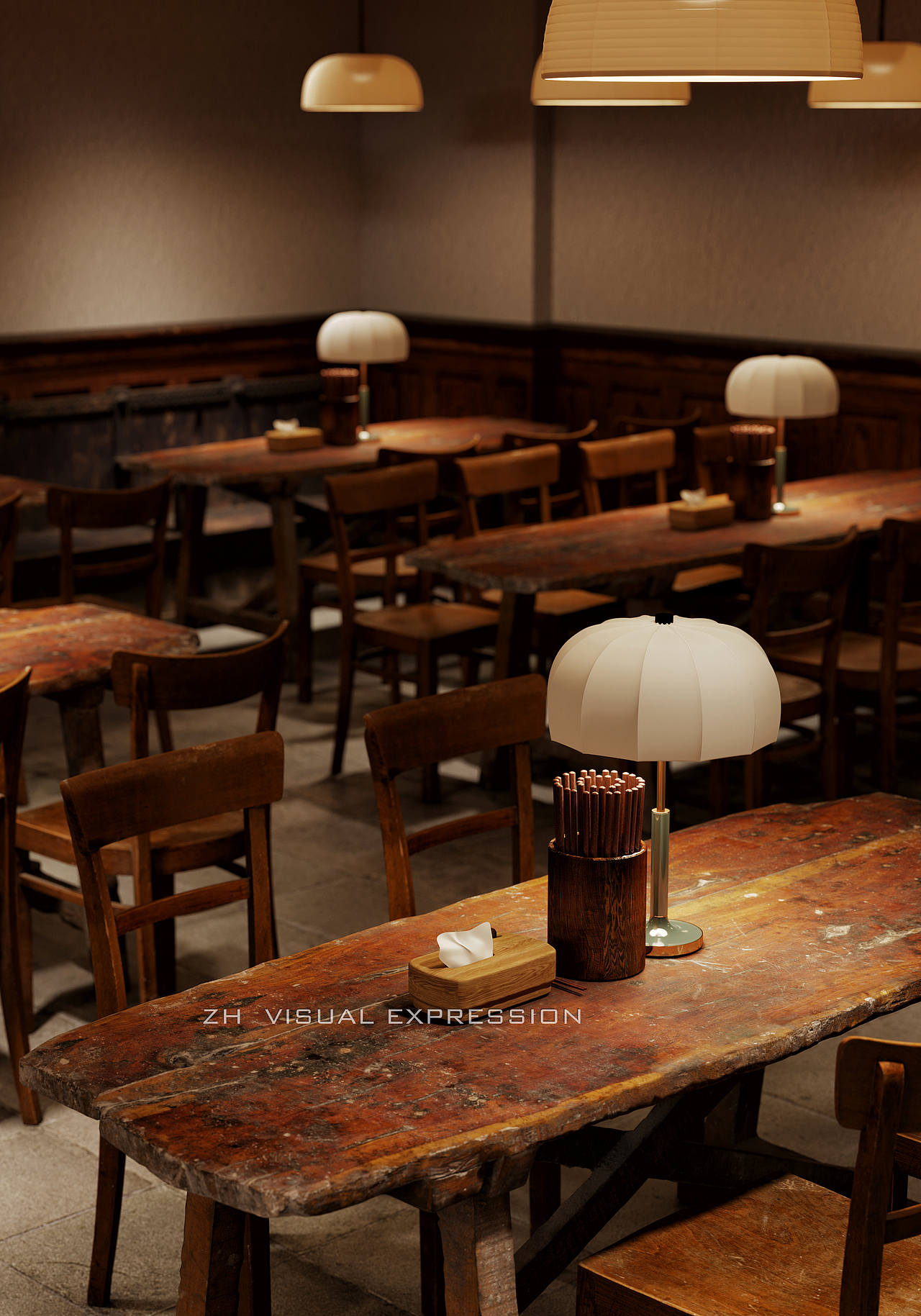 效果图表现（图ZMzE3NzQ0NDQw） - 酒店餐饮设计 - 站酷设计师风吹丁丁晃不停原创素材 - 站酷ZCOOL