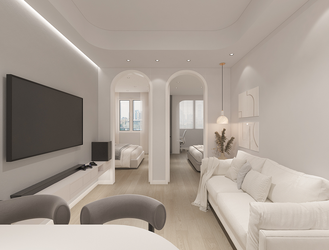 素雅简约小户型家装设计