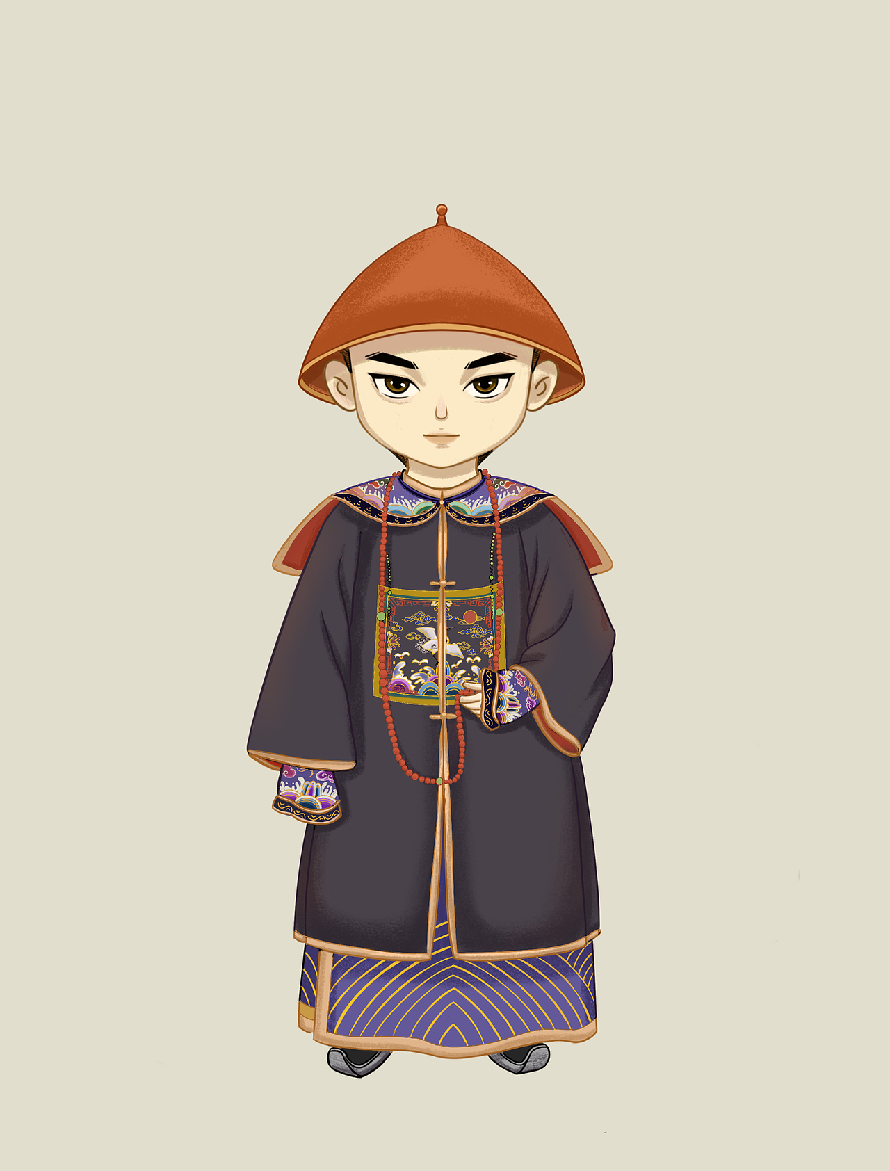 大禹，女娲，于成龙卡通形象IP设计