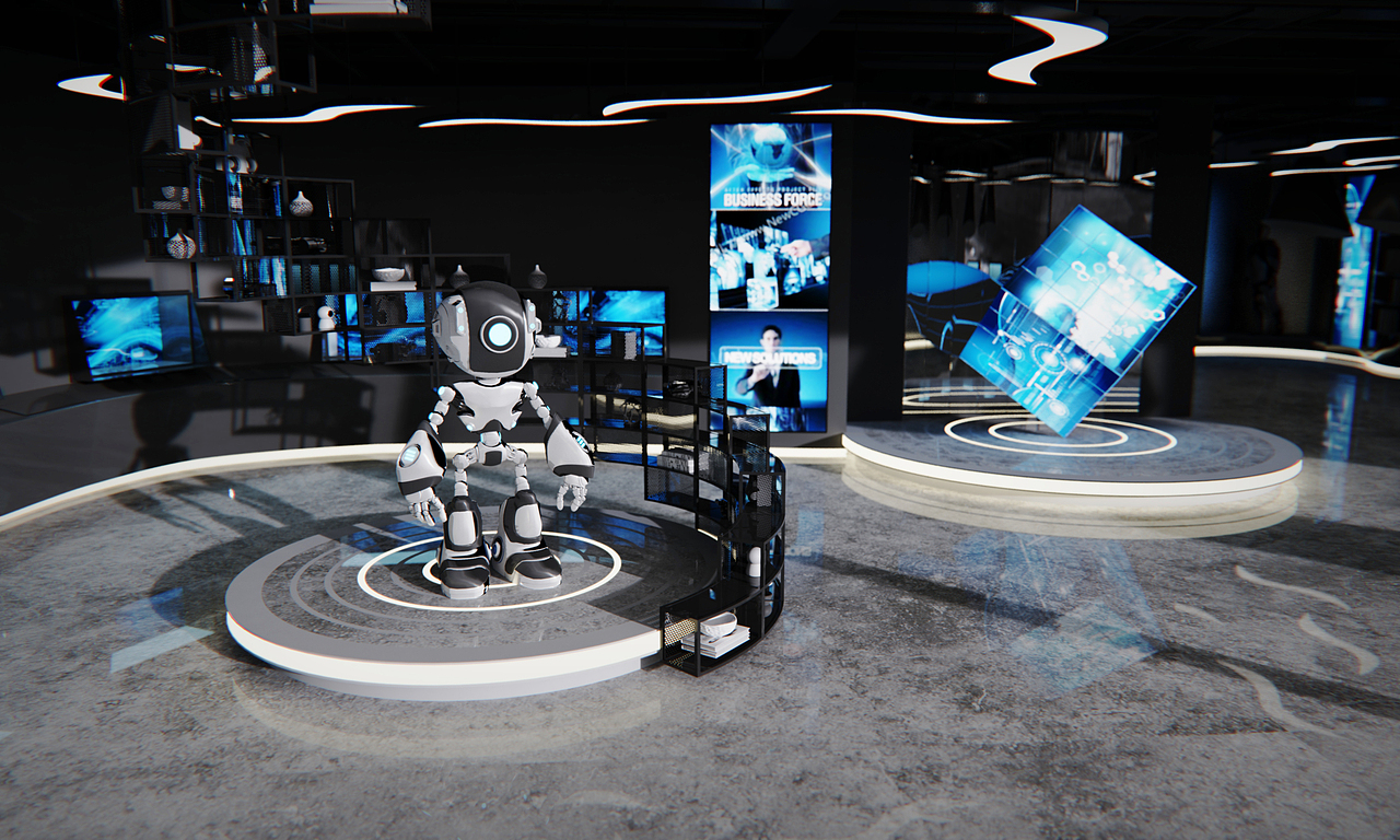 第十八期keyshot科技炫酷场景源文件ks简易设计风场景（图ZMzA4MzQwOTg0） - 场景 - 站酷设计师米尼设计原创素材 - 站酷ZCOOL