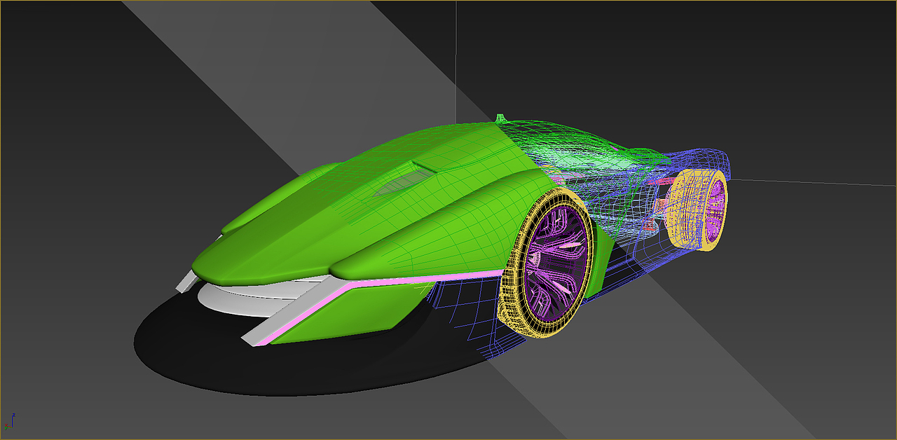 概念车效果习作——迈凯伦2032