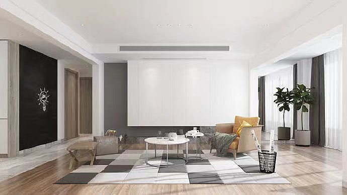 现代简约风家居设计,整洁大气的空间感~