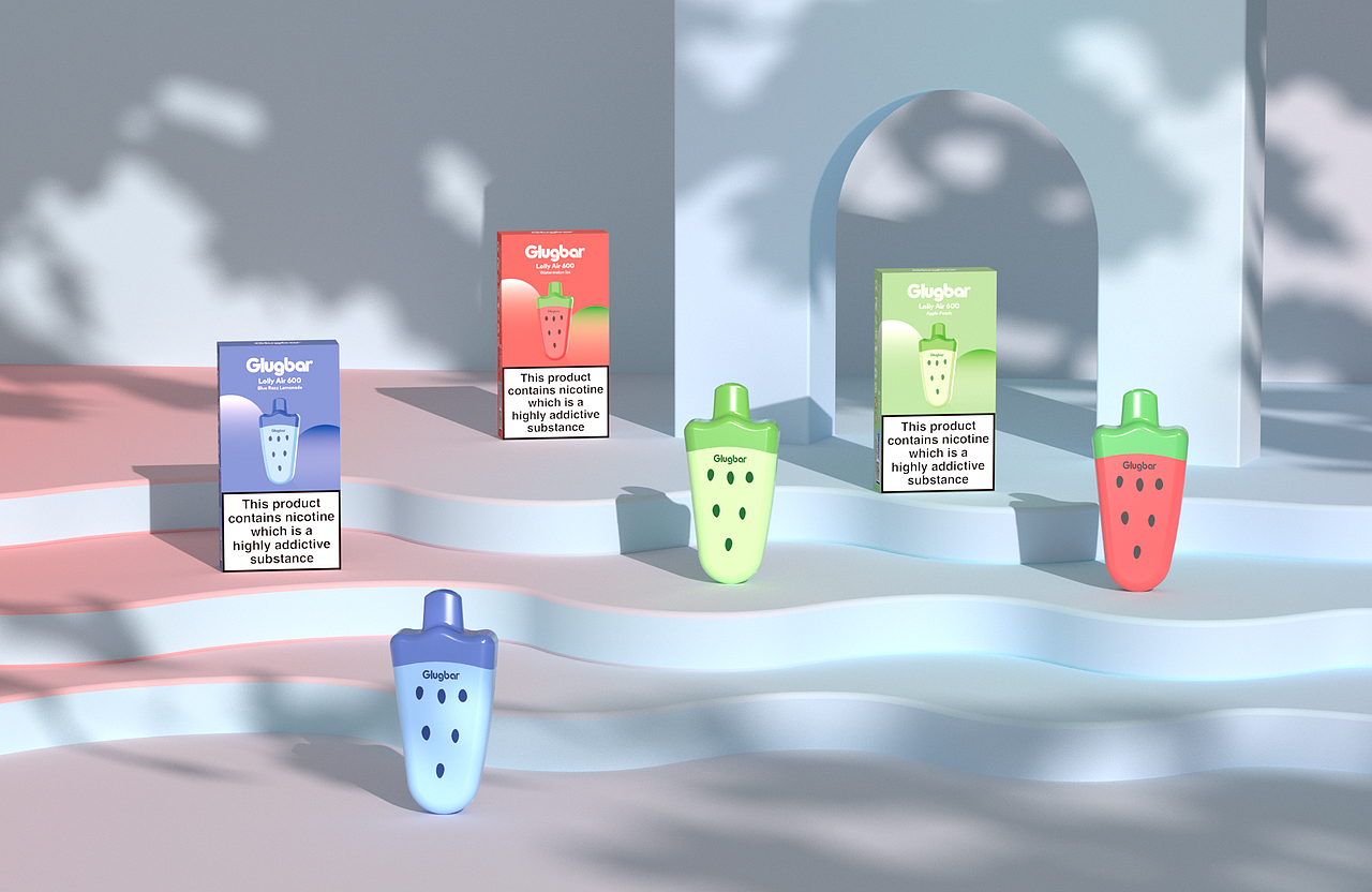 Glugbar产品渲染展示