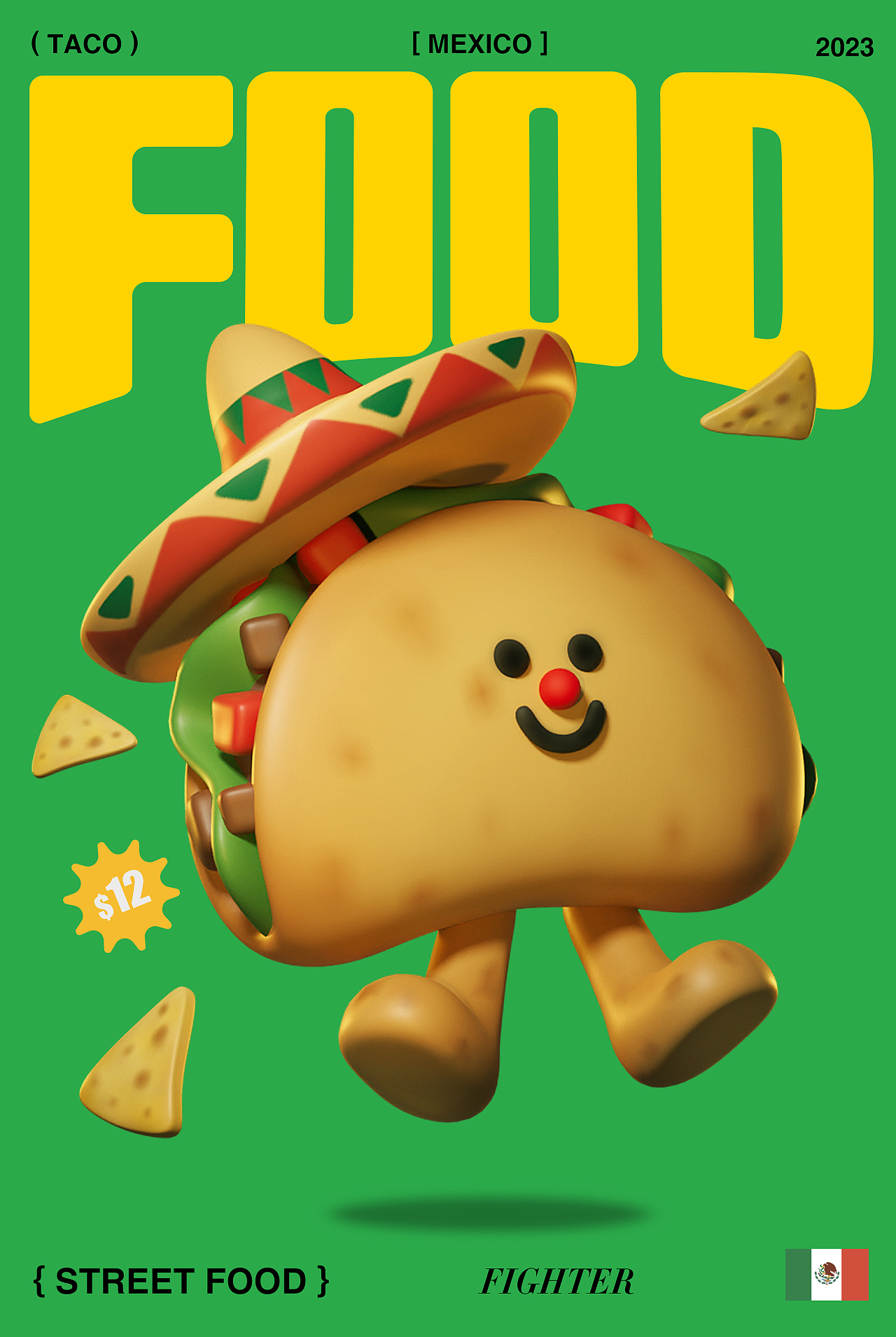 街头美食斗士|潮玩IP形象