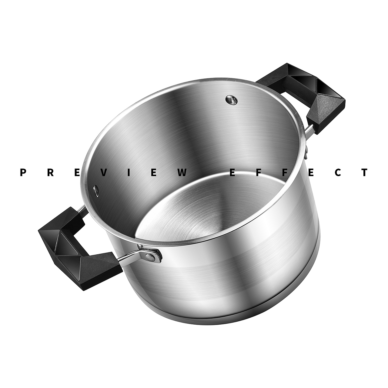 #不锈钢锅#金属修图