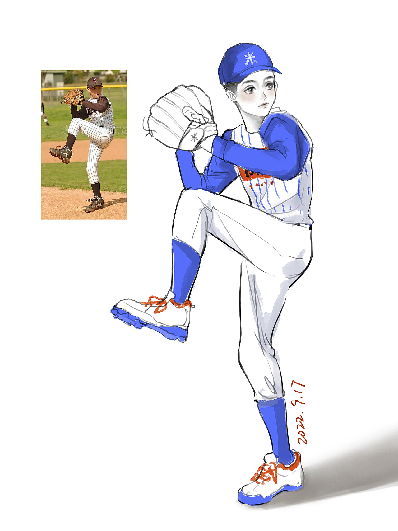 人物速写笔记【30-80】