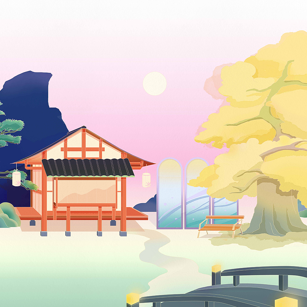人间好时节（图ZMzEzMTY1NTA4） - 商业插画 - 站酷设计师一斛尾原创素材 - 站酷ZCOOL