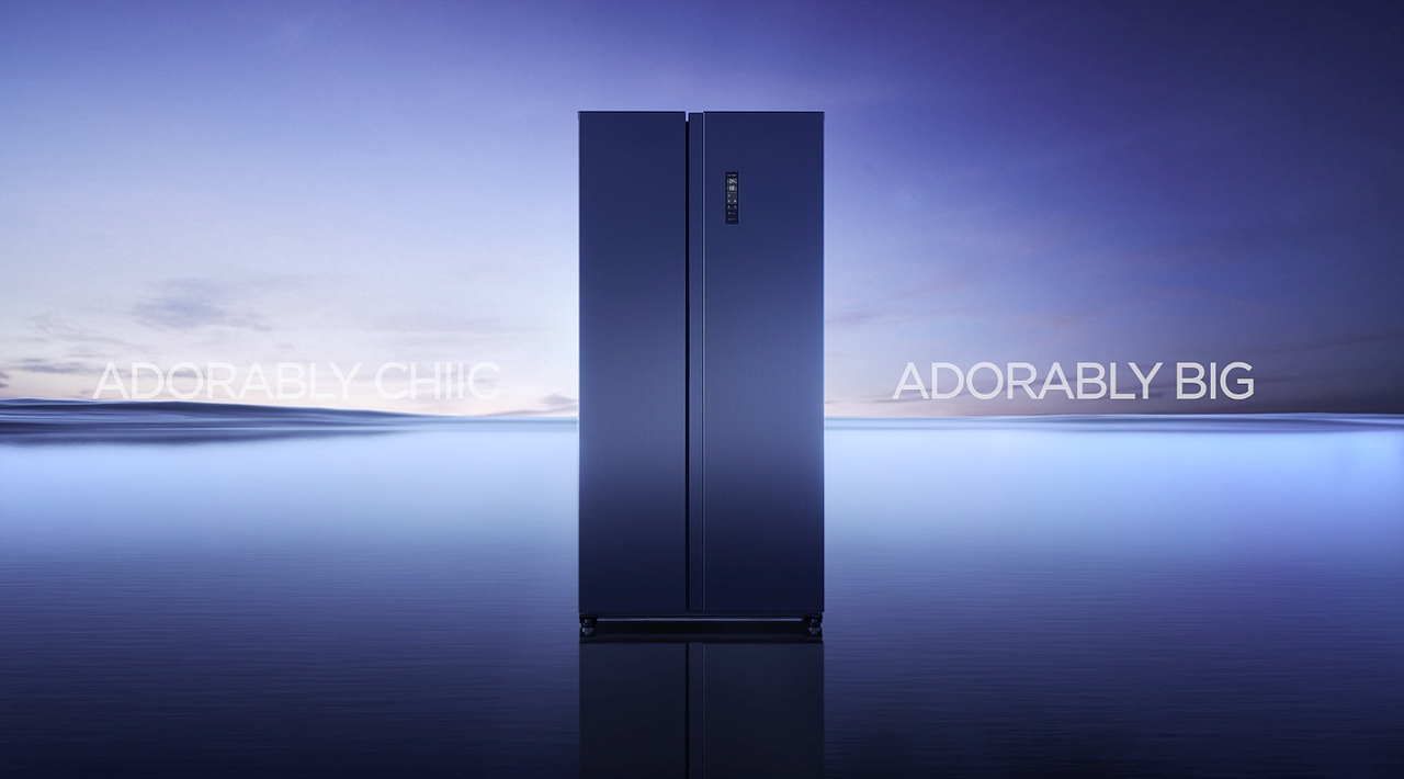 设计概念冰箱广告