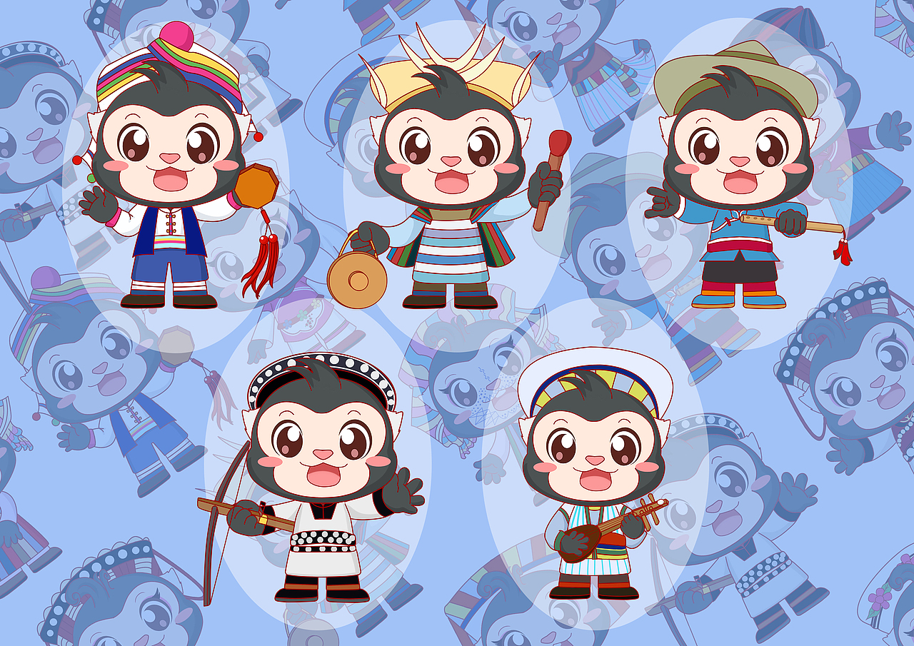 以拉休ip形象延展（图ZMzEwMTM3NzI4） - IP形象 - 站酷设计师pulipuli原创素材 - 站酷ZCOOL