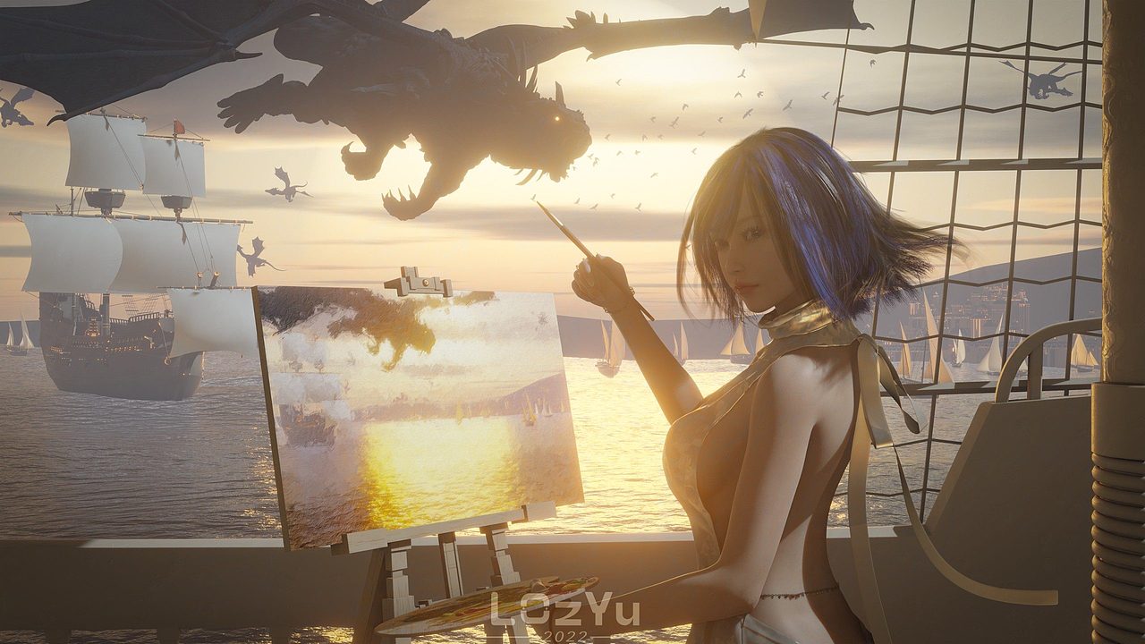 2022个人作品年终总结（图ZMzI2MjMzNzQw） - 概念设定 - 站酷设计师Lozyu原创素材 - 站酷ZCOOL