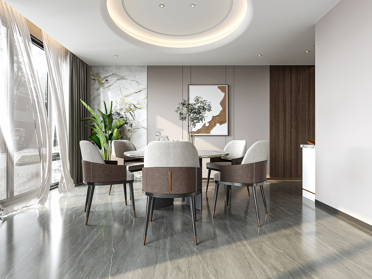 现代轻奢风设计,奢而不华,质感满满!