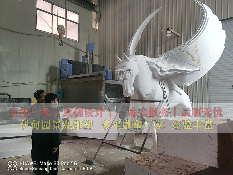 外蒙马雕塑、不锈钢雕塑设计、大型不锈钢雕塑制作（图ZMzQ1NTg1ODc2） - 景观设计 - 站酷设计师伊甸园校园雕塑厂原创素材 - 站酷ZCOOL