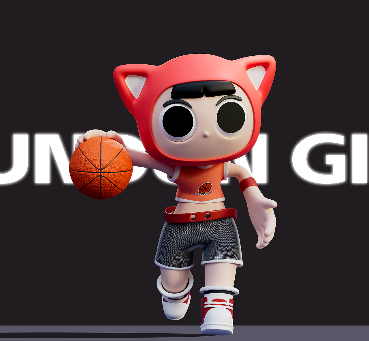篮球女孩 | 第二弹潮味IP形象设计（图ZMzE5ODc4NDA4） - 人物/生物 - 站酷设计师混沌造物原创素材 - 站酷ZCOOL