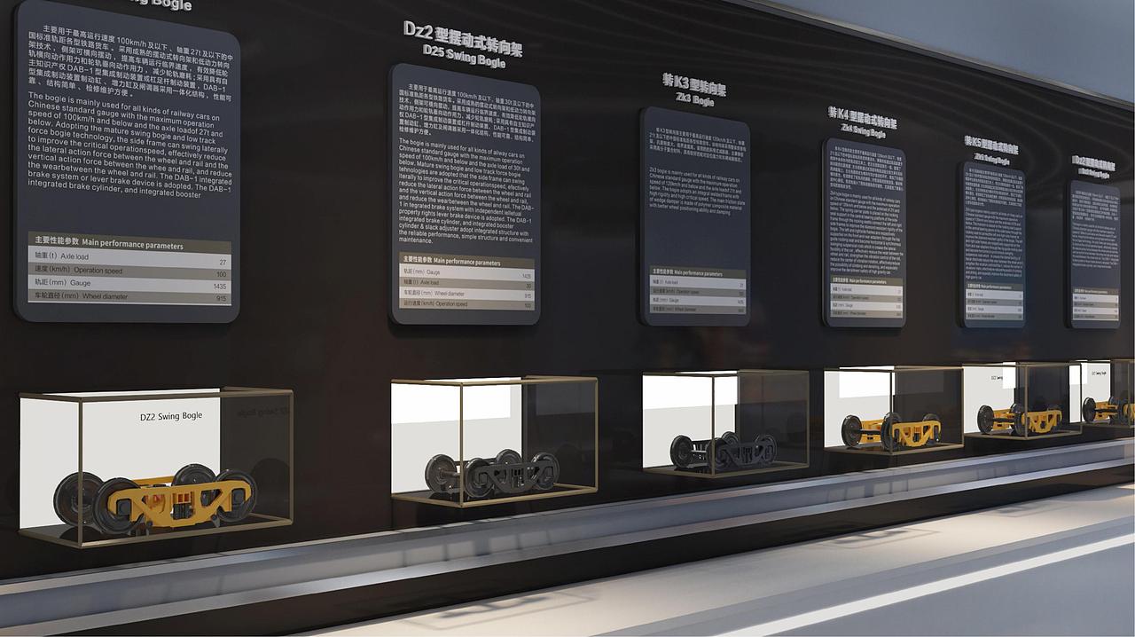 中车集团企业展厅（图ZMzEwMTMyMDI4） - 展陈设计 - 站酷设计师宸果传媒_阿西锅原创素材 - 站酷ZCOOL