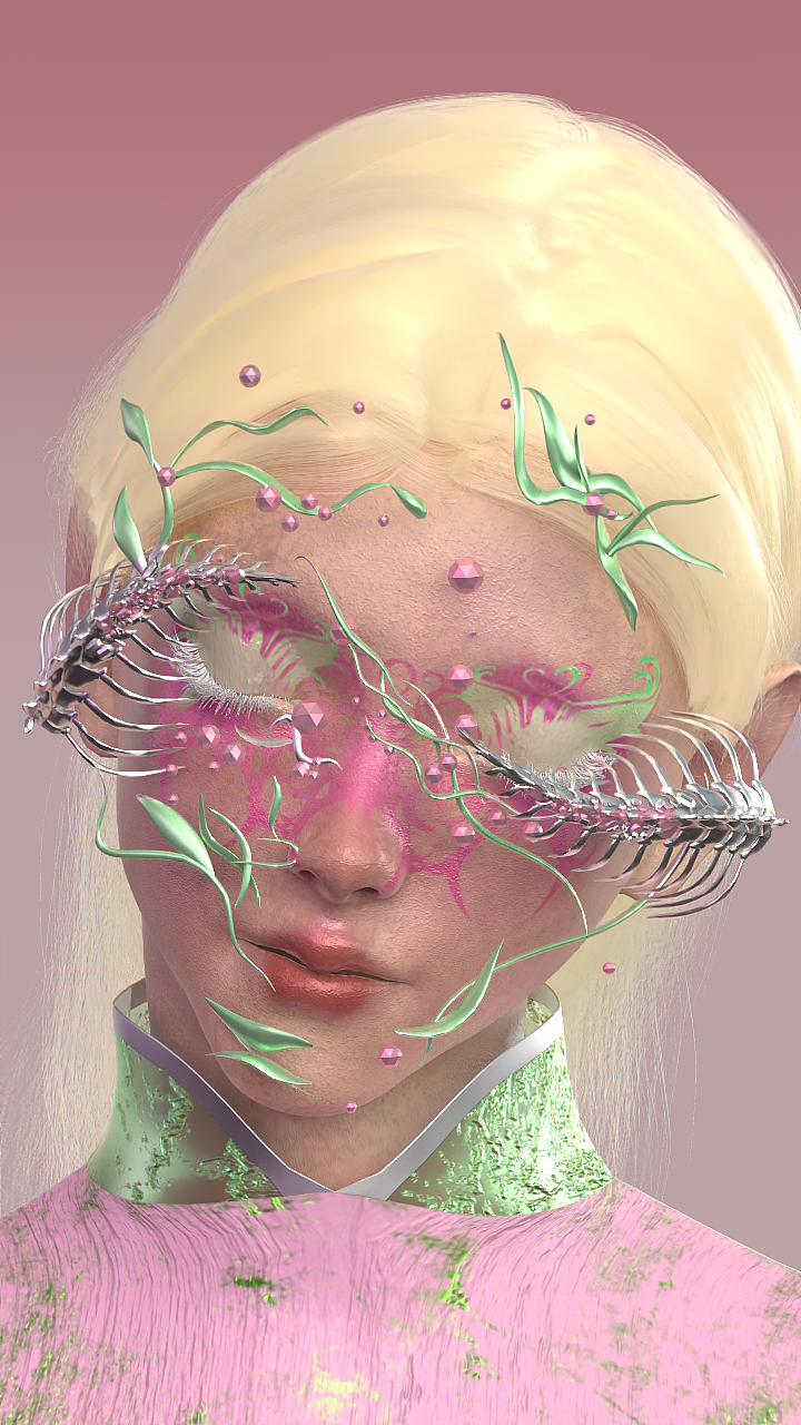 虚室生白|新中式虚拟数字面饰