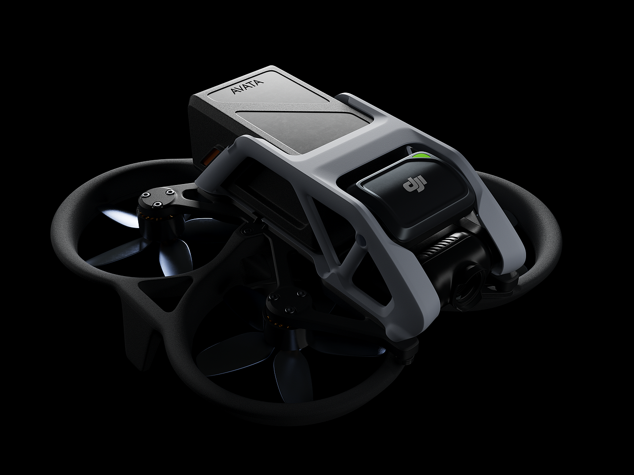 产品渲染——||大疆 DJI Avata无人机||（图ZMzE2ODIwNTEy） - 动画/影视 - 站酷设计师文山_CGI原创素材 - 站酷ZCOOL