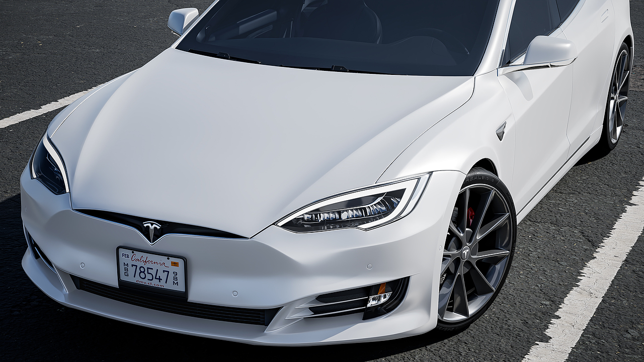 UE5汽车渲染（路径追踪）