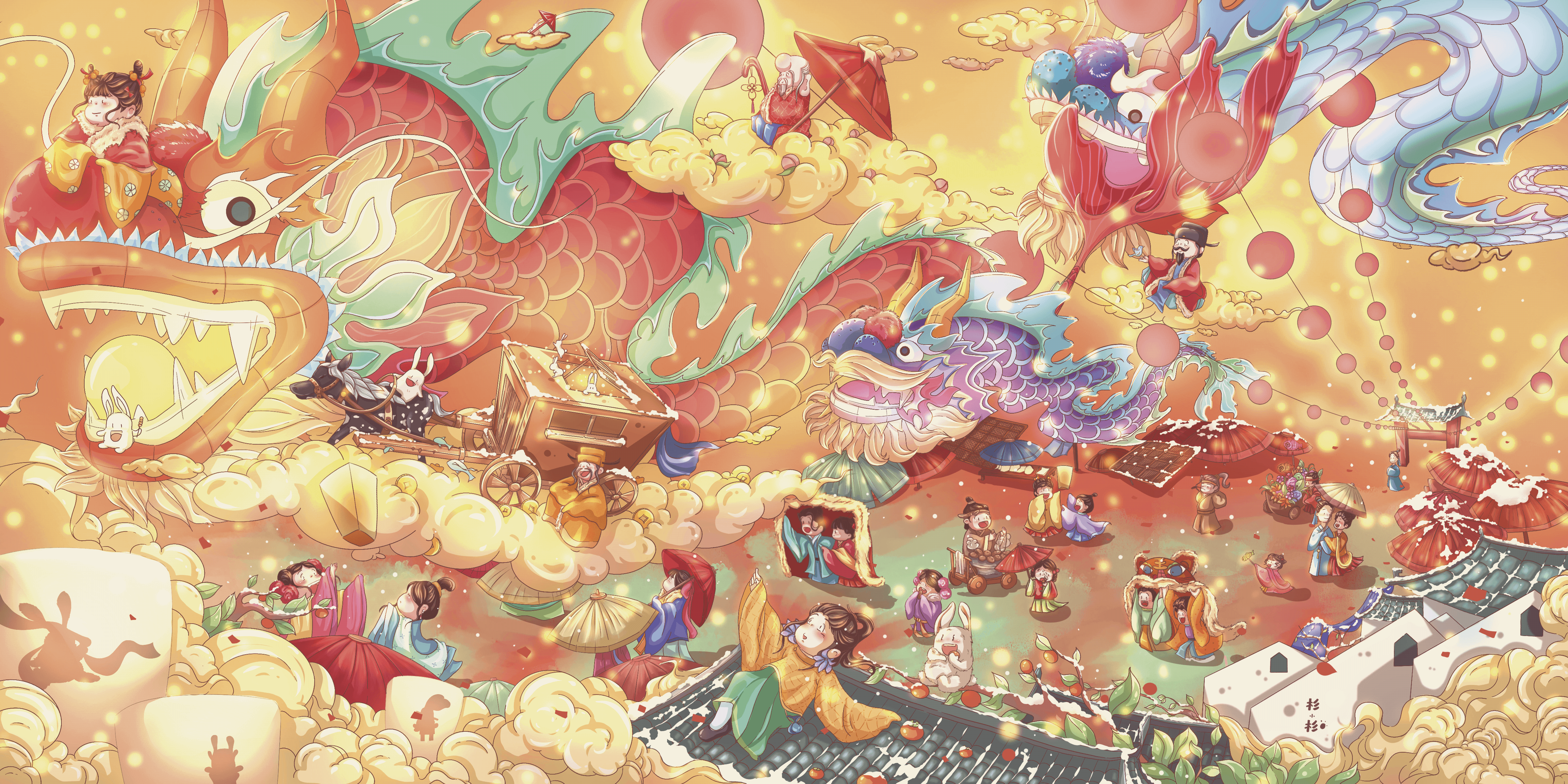 期待今年的第一场雪（图ZMzIzOTUzNTA0） - 商业插画 - 站酷设计师杉小杉原创素材 - 站酷ZCOOL