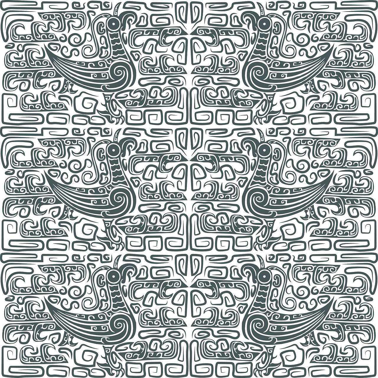 三星堆纹VS青铜器纹（图ZMzQzMzk3MjU2） - 图案 - 站酷设计师字言字语1314原创素材 - 站酷ZCOOL